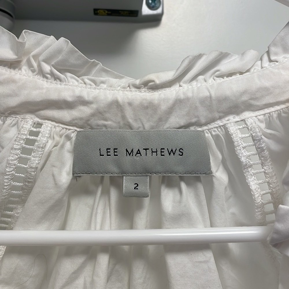LEE MATHEWS | White Blouse - Picture 4 of 8